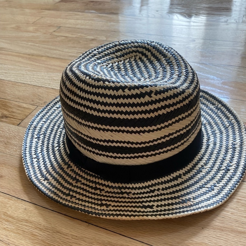 Halogen Adjustable Straw Woven Panama Hat, Nordstrom - Picture 2 of 8